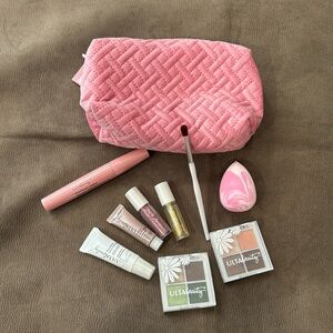 Ulta Beauty brand new makeup bag with makeup stuff